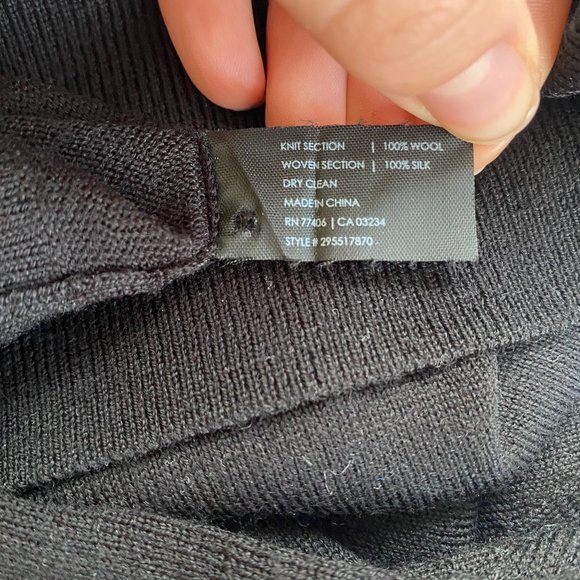 NWOT 100% Wool Club Monaco Sweater - Picture 4 of 4